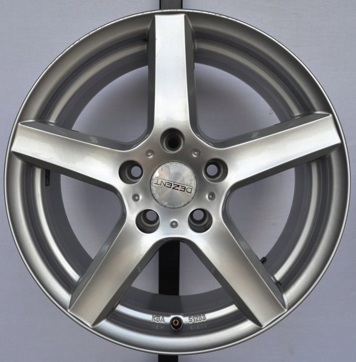 4× Литой диск Dezent 7.0" x 16" 5x112 ET 35, фото 3
