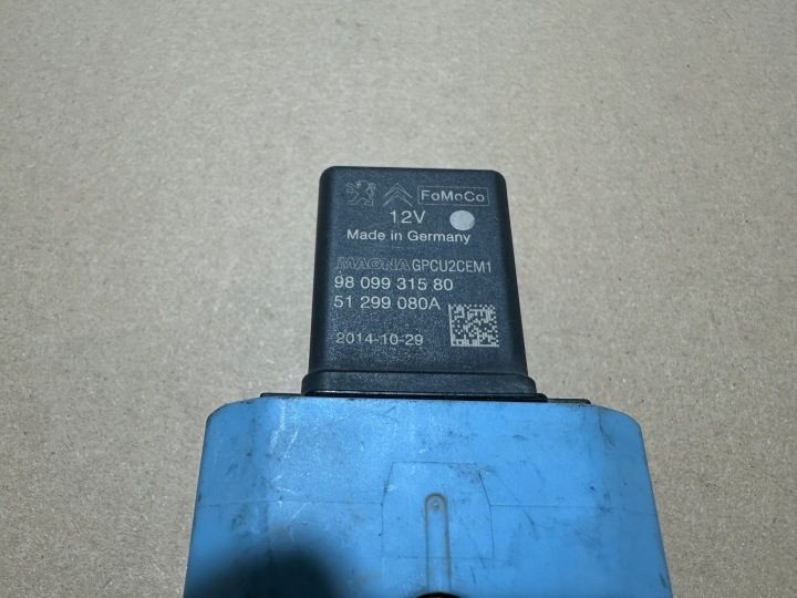 FORD РЕЛЕ СВЕЧЕЙ НАКАЛИВАНИЯ РАЗЪЕМ 9809931580 51299080A, фото 6