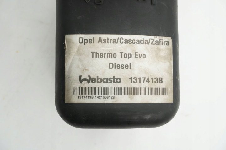 АВТОНОМНЫЙ ОТОПИТЕЛЬ WEBASTO OPEL ASTRA ZAFIRA 1317413B, фото 5
