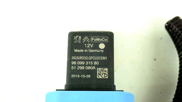 Реле свечей накаливания Ford Transit Courier Connect 1.6 TDCI 9809931580, фото 4