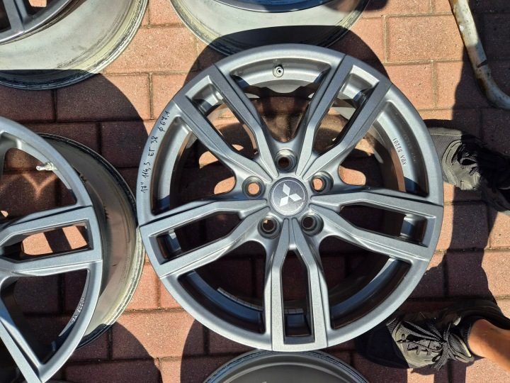 4× Литой диск Mitsubishi OE ASX Lancer Outlander 7.0" x 17" 5x114.3 ET 38, фото 2