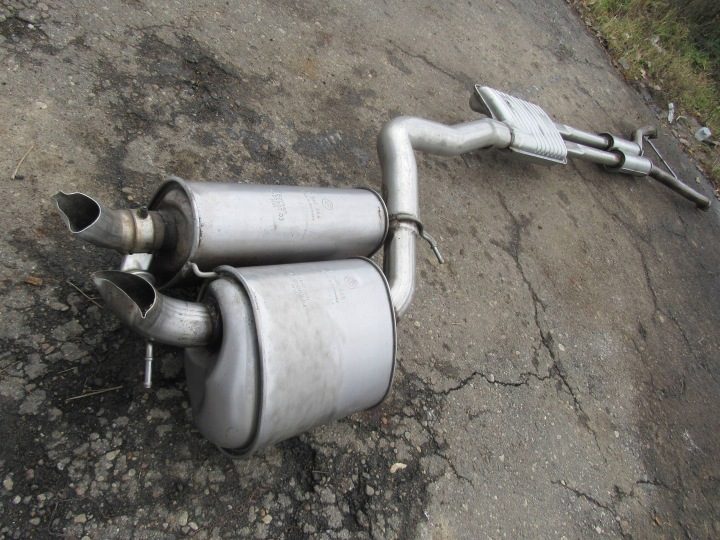 В СБОРЕ ВЫХЛОПНАЯ СИСТЕМА BMW 7 E65 E66 7540644, фото 11