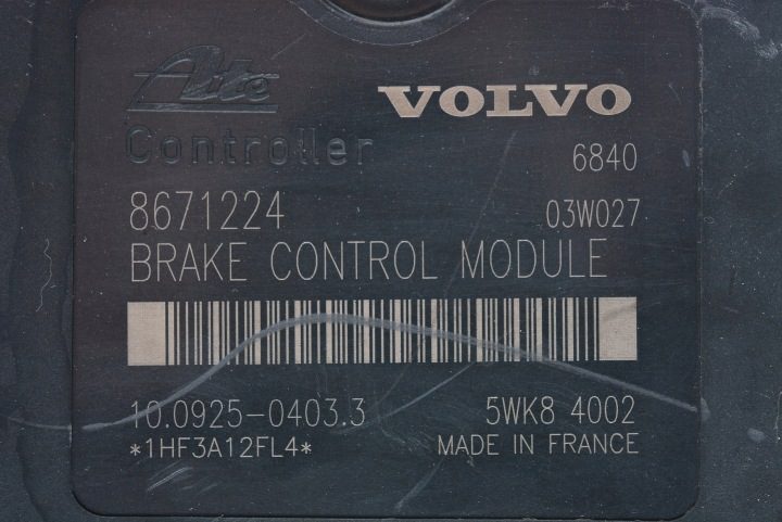 Насос ABS VOLVO V70 XC90 S60 8671224 P08671225, фото 2