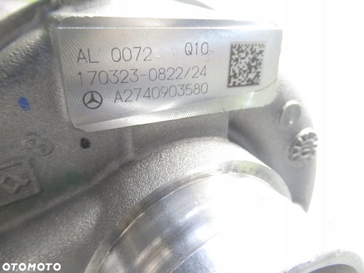 Mercedes W205 A2740903580 турбина, фото 4