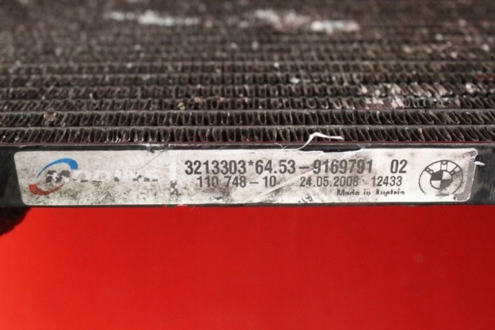 РАДИАТОР КОНДИЦИОНЕРА 9169791 BMW E90 3.0 I 218 Л.С. 08-13, фото 10