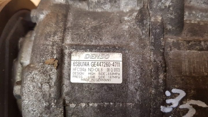 КОМПРЕССОР КОНДИЦИОНЕРА BMW F10 2.0D, фото 3