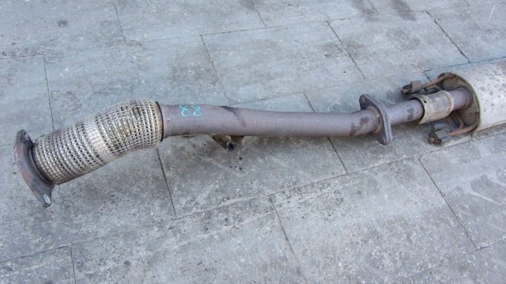 NISSAN PULSAR ГЛУШИТЕЛЬ В СБОРЕ 13-18, фото 4