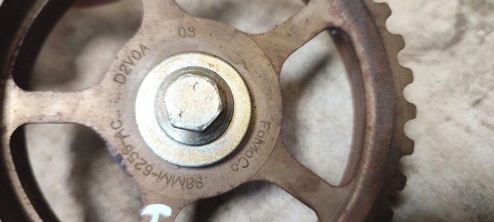 FIESTA MK7 09 г. 1,25 бензин 82 Л.С. SNJB ШЕСТЕРНЯ ГРМ 98MM-6256-AC, фото 4