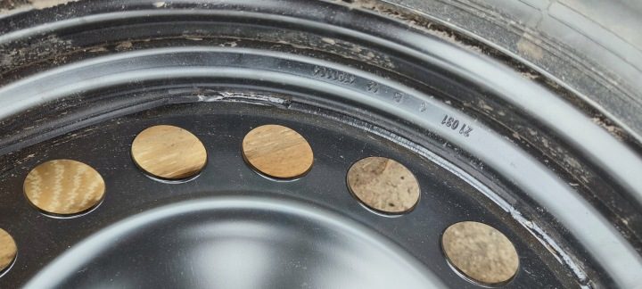 ДОКАТКА ЗАПАСКА AUDI A4 B8 A5 8T 125/70 4J R19 5X112 8K0601027D, фото 13