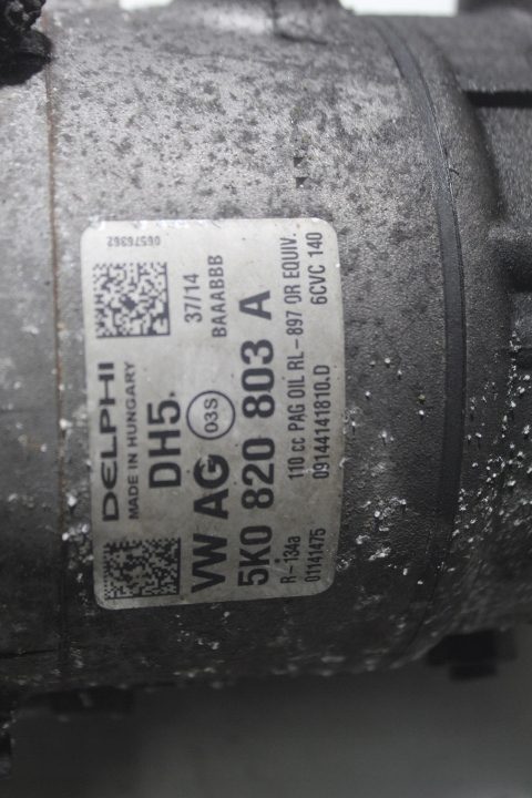 КОМПРЕССОР КОНДИЦИОНЕРА VOLKSWAGEN PASSAT B7, фото 4