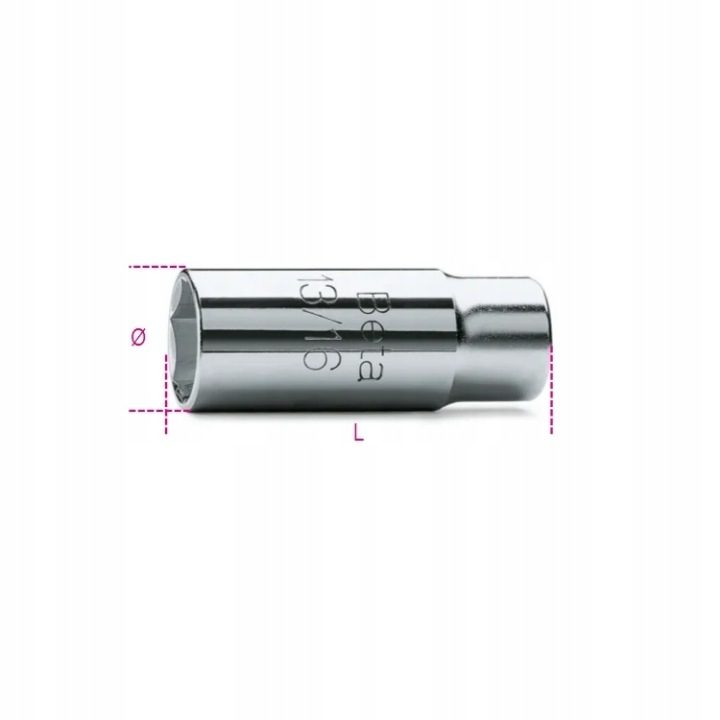 Насадка 1/2 для свечей Zapłon 14 мм Beta 956C/14, фото 2