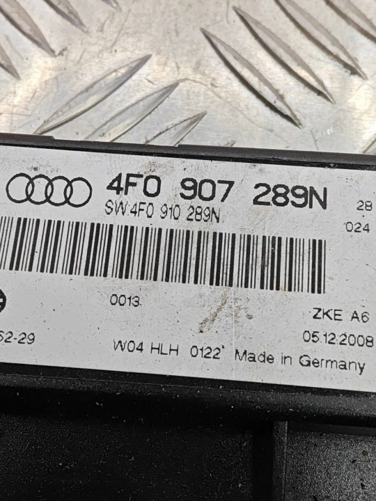 Блок комфорта Audi A6 S6 C6 4F0907289N, фото 4