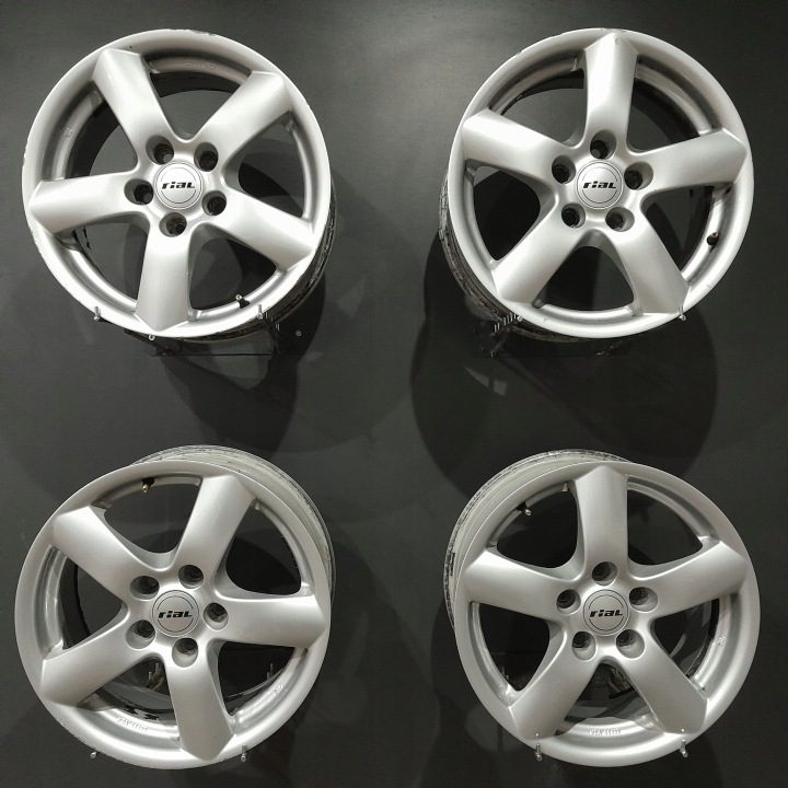 4× Литой диск Rial A4 B6, A6 C6 7.0" x 16" 5x112 ET 42, фото 1