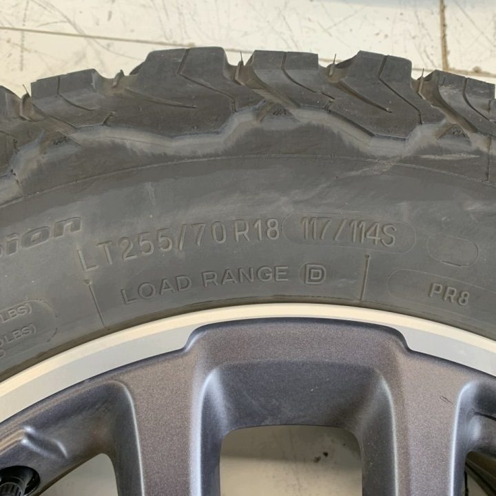 Колеса диски шины всесезонные LT255/70 R18 BFGoodrich JEEP WRANGLER JL 21 г., фото 16