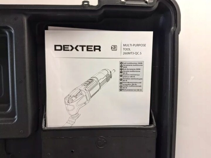 Шлифмашина многофункциональная проводная DEXTER DP5, фото 7