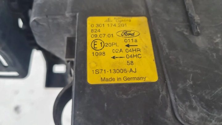 Фара Левая Передняя FORD MONDEO MK III 0301174201 Европа, фото 2
