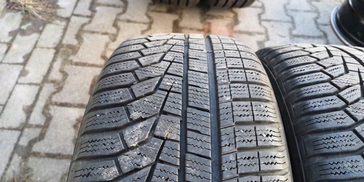2× Шина зимняя Hankook Winter i*cept evo2 W320 225/55R17 101 В сцепление на снегу (3PMSF), усилитель (XL), фото 2