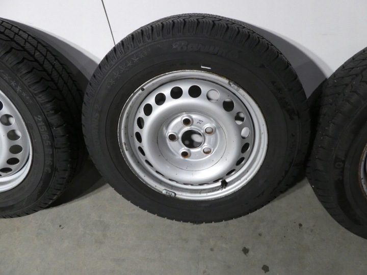 4X КОЛЕСА ДИСКИ ШИНЫ 7H0601027D VW T5 T6 215/65/R16C 2015 г., фото 6