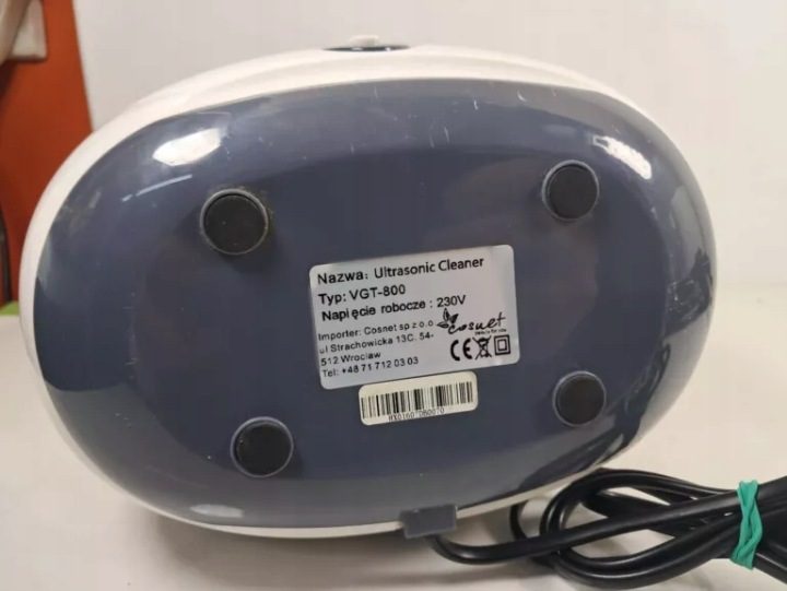МОЙКА УЛЬТРАЗВУКОВАЯ ULTRASONIC CLEANER VGT - 800, фото 3