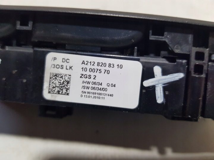 Блок кнопок стеклоподъемников зеркал Mercedes W212 W204 W207 2128208310, фото 5