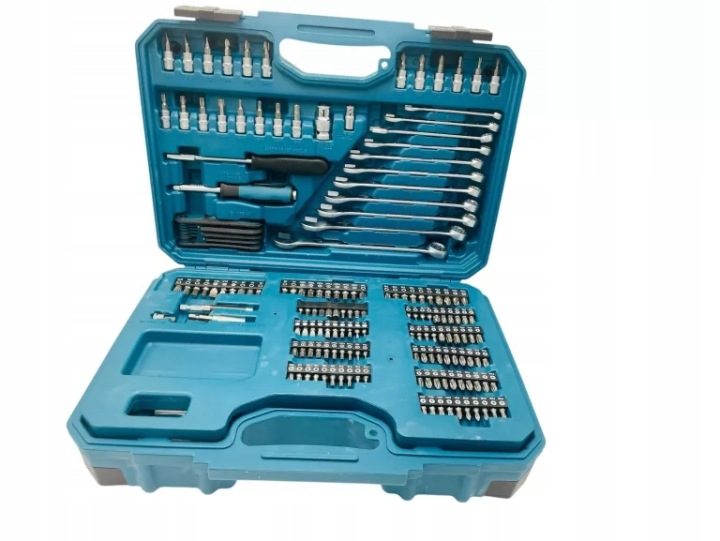 Комплект инструментов ручных Makita 221 элементов, фото 1