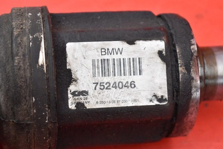 ПОЛУОСЬ ПРАВАЯ ПЕРЕДНЯЯ АВТОМАТ 7524046 BMW X3 E83 3.0 дизель 204 Л.С. 03-06, фото 6