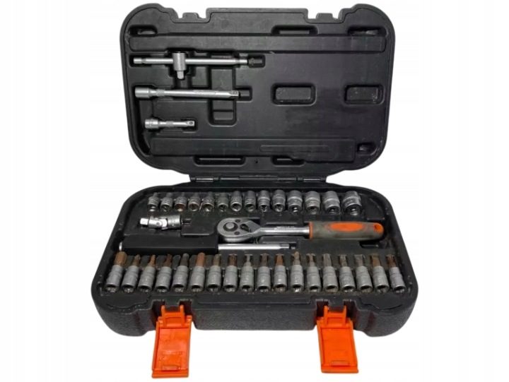 Комплект инструментальный XS 1/4" 38 запчасти Sthor 58640, фото 4