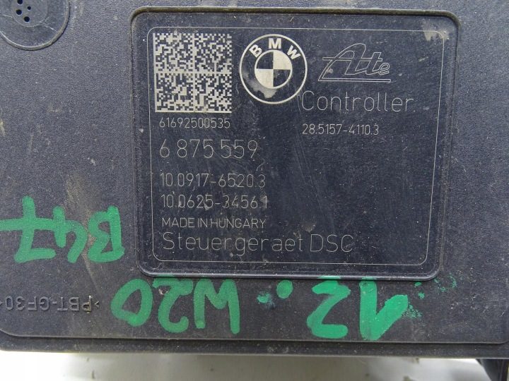 ГЛАВНЫЙ ТОРМОЗНОЙ ЦИЛИНДР ABS 6875559 6875558 2.0 дизель B47 163 Л.С. BMW F30 F31 РЕСТАЙЛИНГ, фото 6
