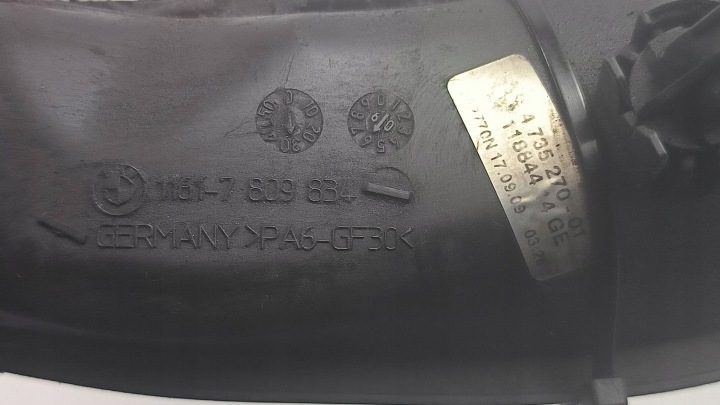 ТРУБКА ПАТРУБОК 7809834 3.0 дизель BMW F01 730D, фото 4