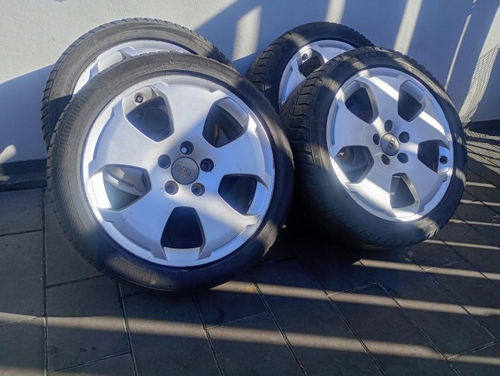 4× Литой диск Audi OE 7.5" x 17" 5x112, фото 9