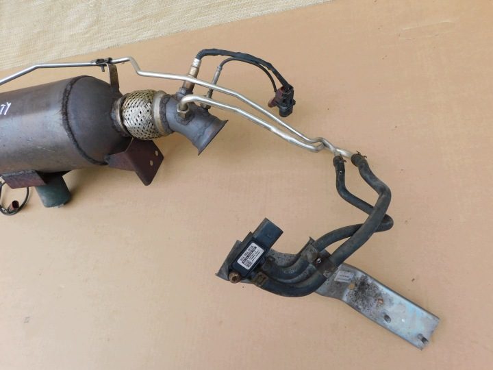 Пустой короб DPF катализатор зонда датчики VW Crafter I 2.5 TDI 2006-2010, фото 4