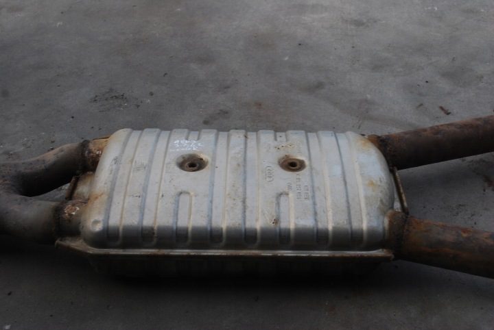 Глушитель средний Audi A8 D3 4.2 BFM 4E0253411N, фото 3