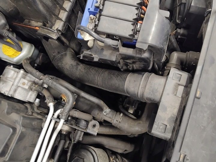 ВОЗДУХОЗАБОРНИК ПАТРУБОК КАНАЛ VW POLO 9N2 2005-2009 1.9 TDI 105 л.с. BLS BKC BXE, фото 1