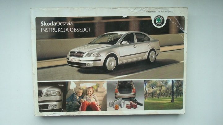 SKODA OCTAVIA II 2004-2008 Польша инструкция по эксплуатации Octavia 2007 г. kolorowa, фото 1
