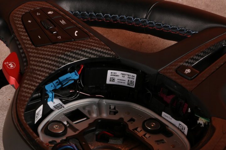 BMW M2 G87 M3 G80 G81 M4 G82 G83 РУЛЬ M-POWER С ПОДОГРЕВОМ ЛЕПЕСТКА АССИСТЕНТ, фото 16