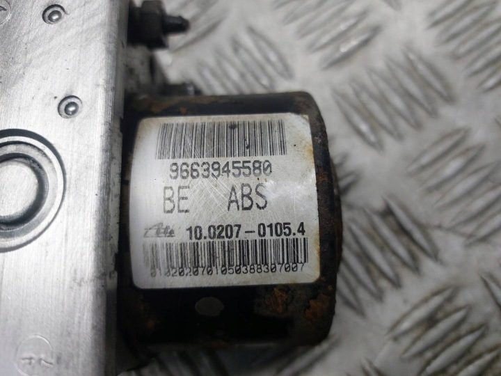НАСОС БЛОК УПРАВЛЕНИЯ ABS PEUGEOT 207 CC 1.6 16V 9663945580 100970-11463, фото 4
