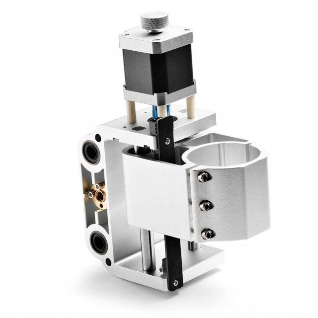 Крепление двигателя wrzeciona оси С CNC 52 мм для Genmitsu 3018 Pro (черное), фото 4
