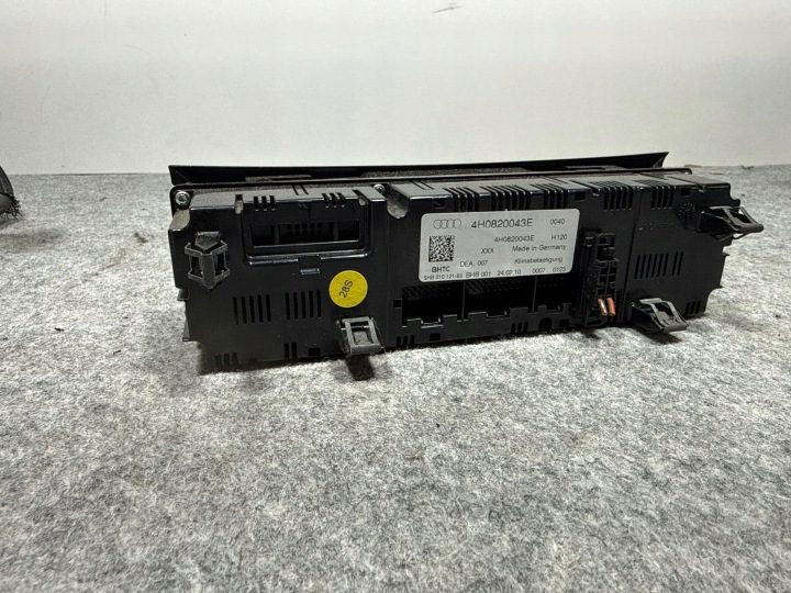 Блок управления климатом Audi A8 S8 D4 4H 4H0820043E, фото 2