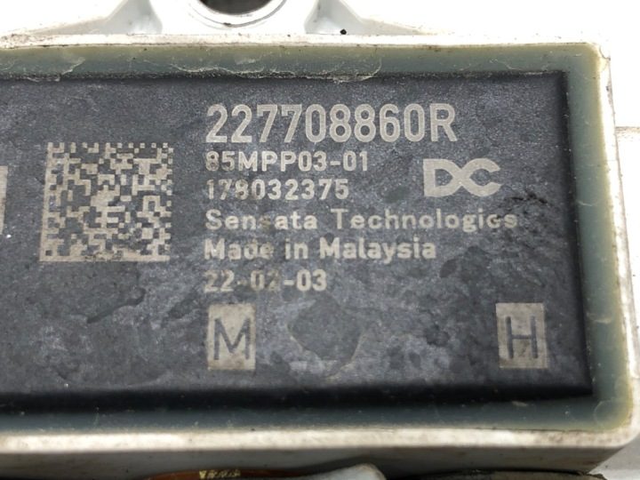ДАТЧИК ДАВЛЕНИЯ ВЫХЛОПНЫХ ГАЗОВ DPF DACIA DUSTER 227708860R 1.5 116 л.с., фото 4