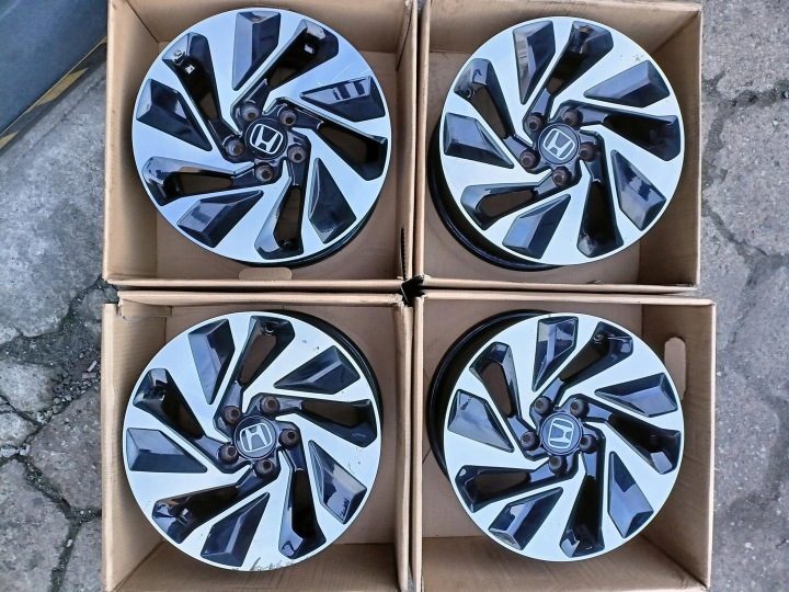 4× Литой диск Honda OE 7.0" x 16" 5x114.3 ET 45, фото 2