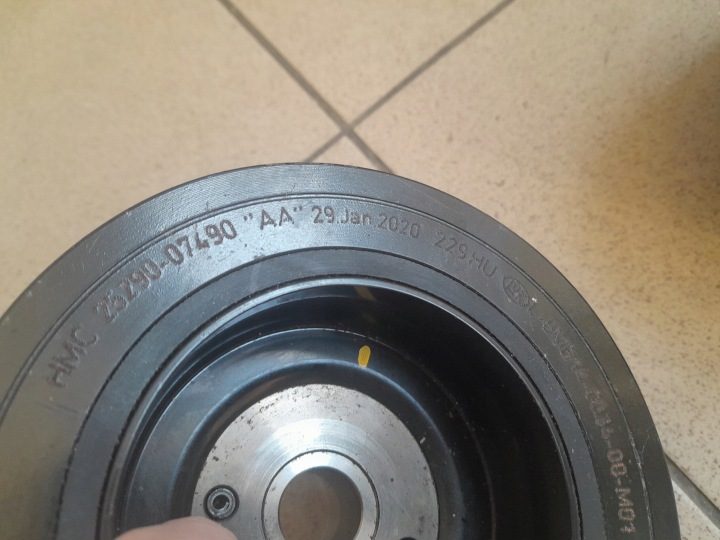 KIA STONIC RIO V 2020-24R 1.0T ШКИВ 25290-07490 2529007490, фото 2