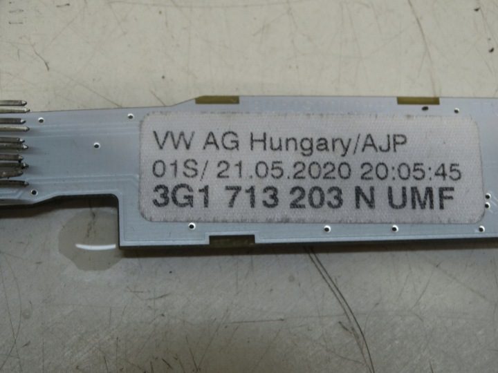 DSG чехол ручка КПП Volkswagen OE 3G1713203N, фото 4