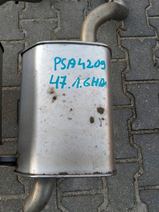 PEUGEOT 407 ГЛУШИТЕЛЬ 1.6 HDI PSA 4209, фото 2