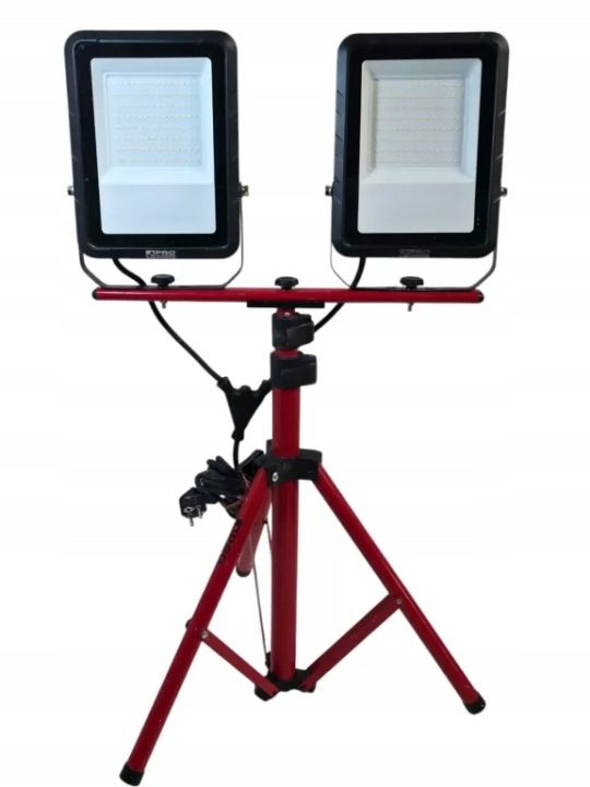 Pro фара LED с statywem 2 x 100W 16000L PRO-LD726, фото 1