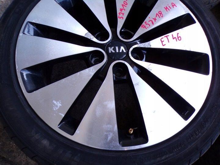 4× Литой диск Kia OE 7.5" x 18" 5x114.3, фото 12