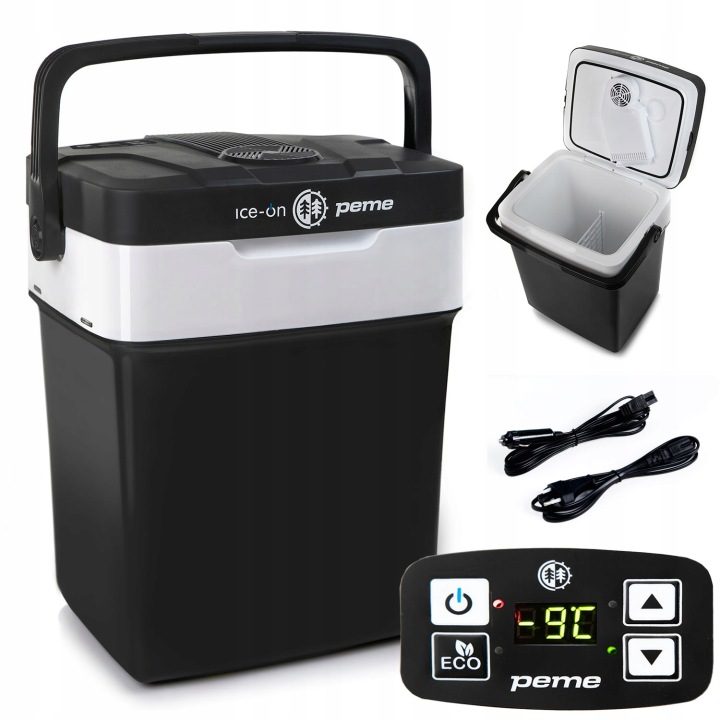 Холодильник туристический Peme Ice-On 32 электрический серый с trybem ECO, фото 6