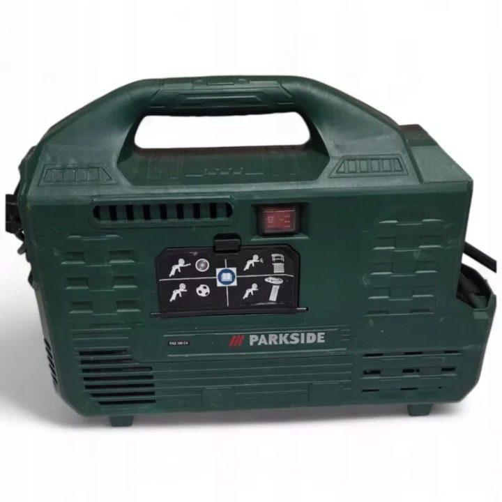 PARKSIDE PKZ 180 C4 ПЕРЕНОСНОЙ КОМПРЕССОР БЕЗМАСЛЯНЫЙ О МОЩНОСТИ 1100W, фото 3