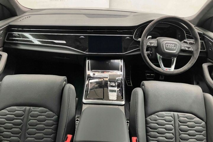 AUDI RSQ8 ЦЕНТРАЛЬНЫЙ ТОННЕЛЬ КОНСОЛЬ 4M8863244 4M8 863 244 кожа алькантара Angl, фото 13