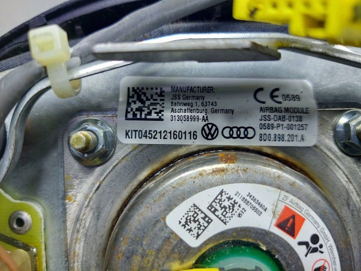 ПОДУШКА БЕЗОПАСНОСТИ AIRBAG ВОДИТЕЛЯ AUDI A6 C5 8D0880201H, фото 4