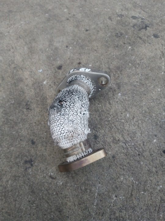 ТРУБА EGR ТРУБКА 2.7TDI BPP AUDI A6 C6 A4 B7 059131525AF, фото 2